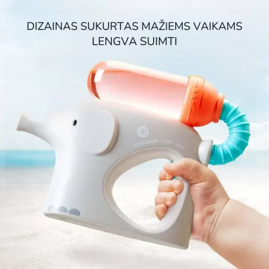 Vandens sautuvas dramblys pink