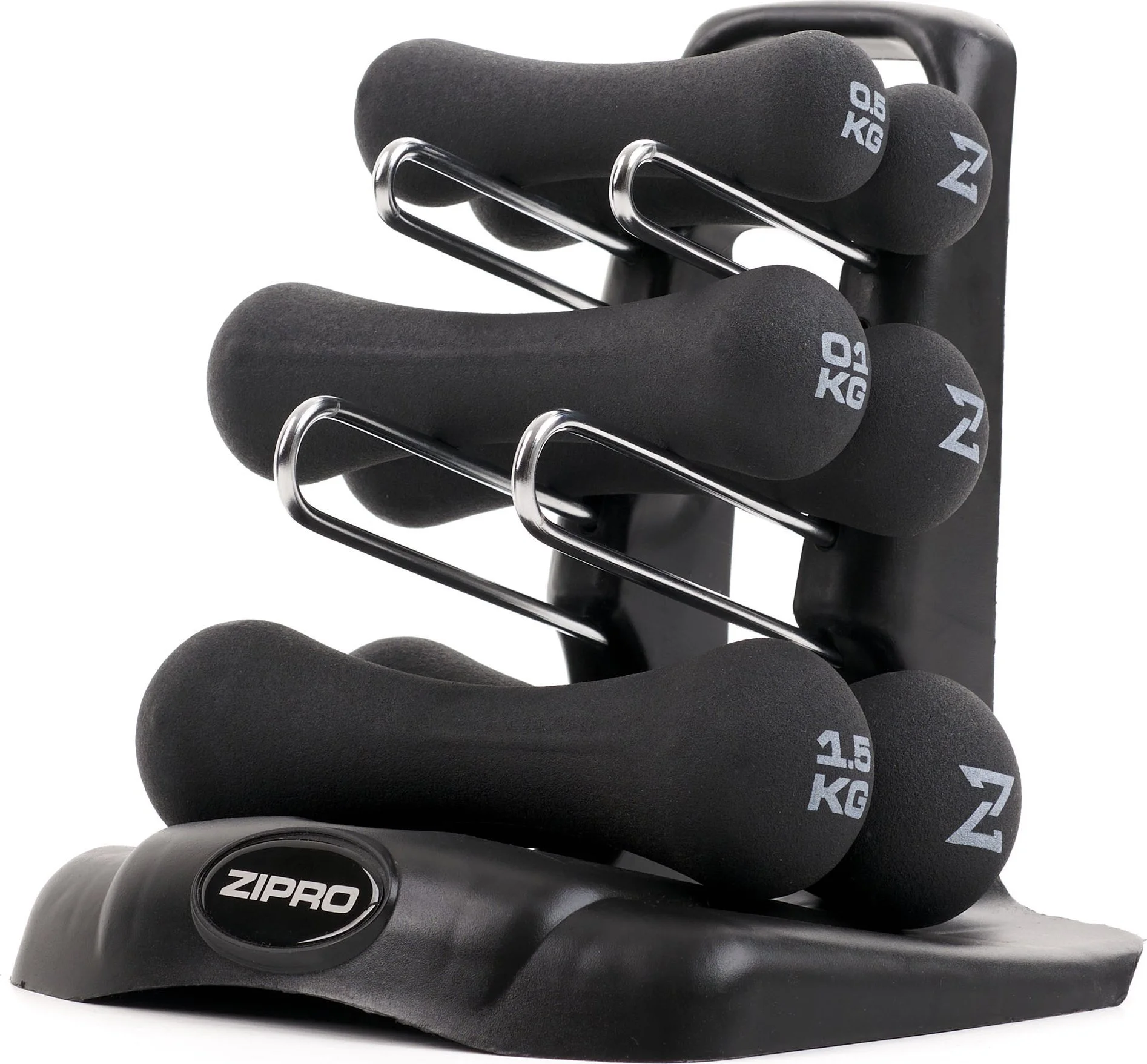 "Zipro" neoprēna hanteles, 6 gab