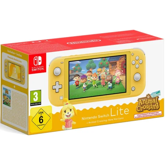 Switch　イエロー Nintendo Switch Lite Yellow + Animal Crossing: New Horizons