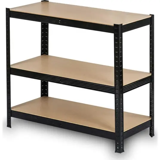 „Humberg“ metalinė sandėlio lentynų sistema HR-811, juoda