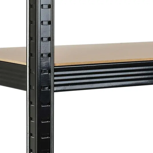 „Humberg“ metalinė sandėlio lentynų sistema HR-811, juoda