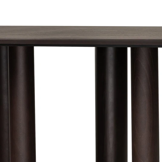 Stalas Ritro stalviršis, 200 cm, medinis, ąžuolo fanera / riešutmedžio spalvos