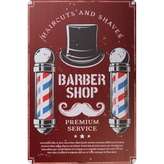 Activeshop DEKORATYVINĖ LENTA „BARBER“ B030
