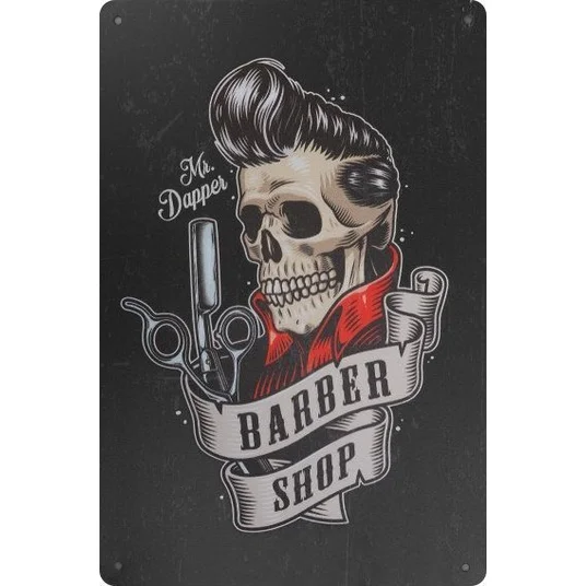 Activeshop Dekoratyvinė kirpyklos lenta B019