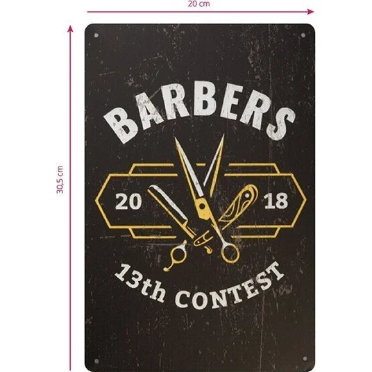 Activeshop DEKORATYVINĖ LENTA „BARBER“ B038