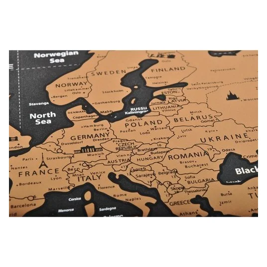 „Iso Trade“ pasaulio žemėlapis – nuplėšiamas žemėlapis su vėliavėlėmis + priedai 23442