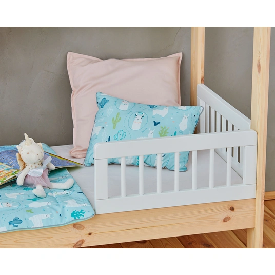 Apsauga namelio formos lovai Basic 160x70 cm, 2 vnt., balta
