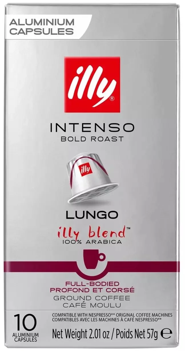 "illy" "Intenso Lungo" kapsulas