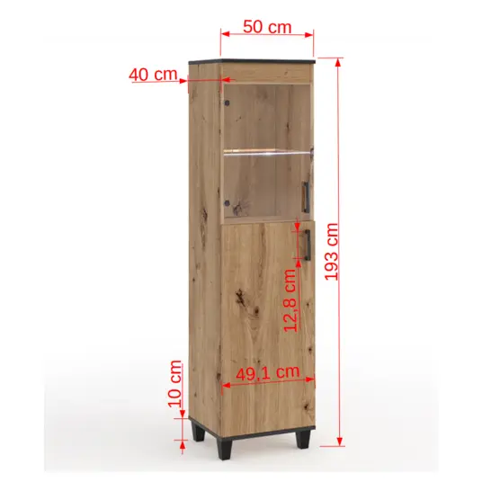 Pola 04 Display Cabinet