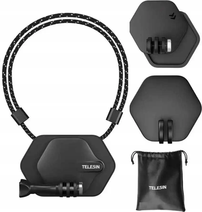 Telesin 4in1 Set Neck Mount Magnet