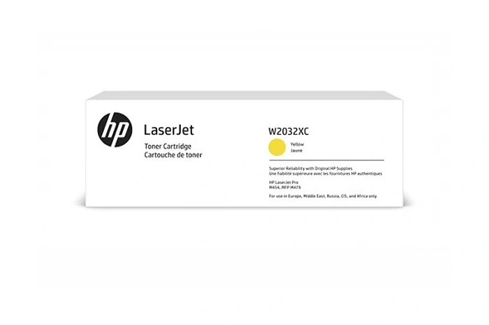 Original Toner Yellow HP Color LaserJet