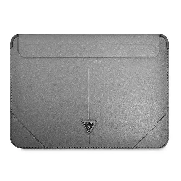 Guess Sleeve GUCS14PSATLG 13/14" silver Saffiano