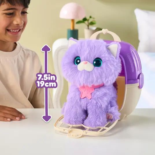SCRUFF-A-LUVS Pliušinis gyvūnėlis, 19 cm