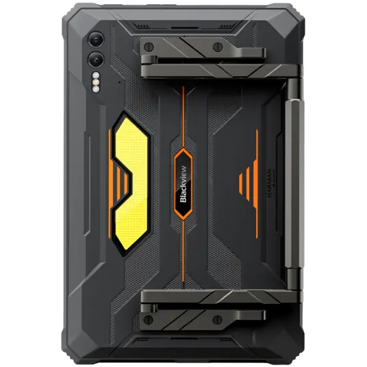 Blackview Active 10 Pro Rugged Tab 12GB/512GB, 10.95-inch FHD+1920x1200 IPS 90Hz Corning Glass 3, MT6878 Octa-core, 50MP Front/108MP-20MP Rear Camera infared nught vision, 30000mAh, 55W FC, Android 14, NFC, Fingerprint, MIL-STD-810H, Orange