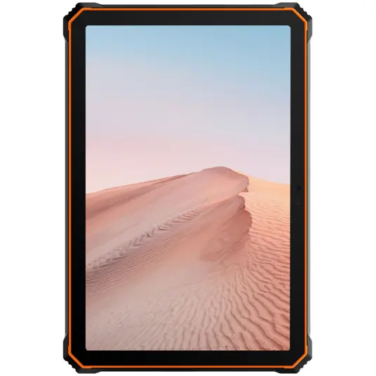 Blackview Rugged Tab Active 10 Pro 10.95-inch FHD+IPS 1920x1200 90Hz Corning 3th 12GB/512GB MT6878 Octa-core 2.5GHz 50MP Front/108MP+20MP Rear Camera infared nught vision 30000mAh NO Charging Android 14 up to 15 NFC Camping lights MIL-STD-810H Orange