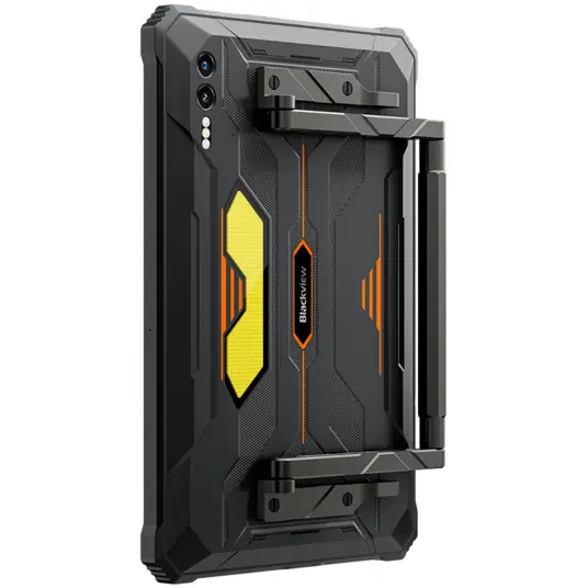 Blackview Rugged Tab Active 10 Pro 10.95-inch FHD+IPS 1920x1200 90Hz Corning 3th 12GB/512GB MT6878 Octa-core 2.5GHz 50MP Front/108MP+20MP Rear Camera infared nught vision 30000mAh NO Charging Android 14 up to 15 NFC Camping lights MIL-STD-810H Orange