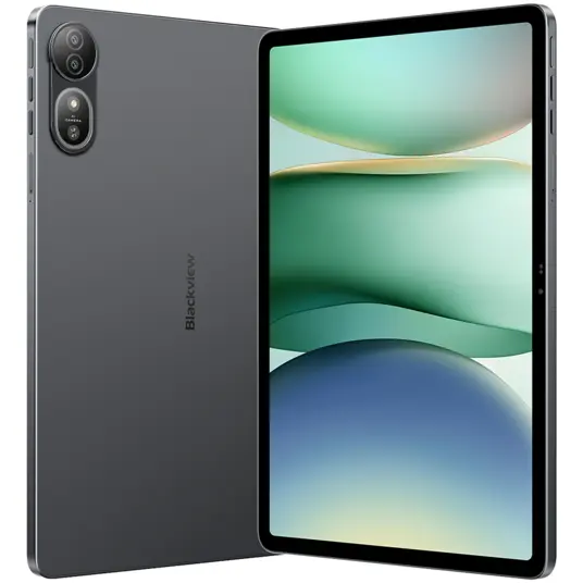 Blackview MEGA 12 SET 5G 12.2" FHD 2400x1600 120Hz 12GB+256GB MT Dimensity 7200 Octa-core 2.8GHz Cam 13MP/50+20MP 10000mAh NFC IP68 FP DualSim WiFi6E BT5.3 stylus case protective glass keyboard mouse headphones charger Android 16 Space Grey