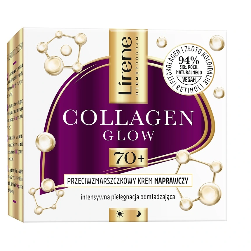 LIRENE_"Collagen Glow" krēms, kas samazina