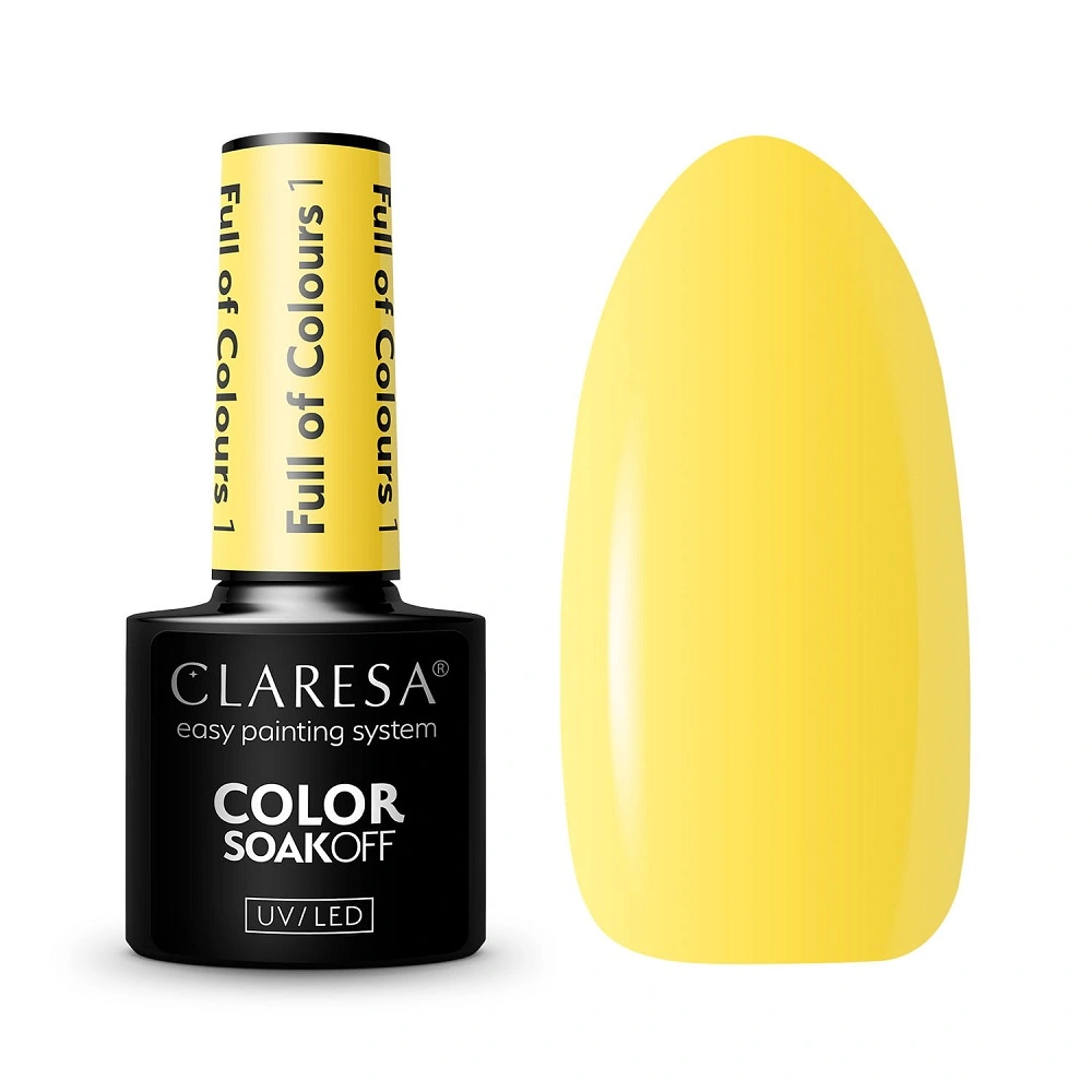 CLARESA_"Soak Off" UV/LED hibrīda nagu