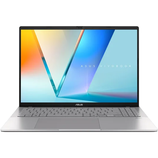 ASUS Vivobook S16 S3607AA-SH025W – Ultra 5 325 | 16 colių OLED | 16 GB | 512 GB | W11H | Sidabrinis