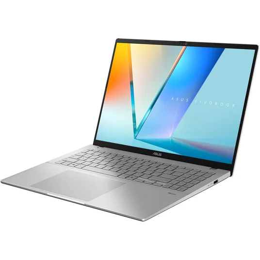 ASUS Vivobook S16 S3607AA-SH025W – Ultra 5 325 | 16 colių OLED | 16 GB | 512 GB | W11H | Sidabrinis