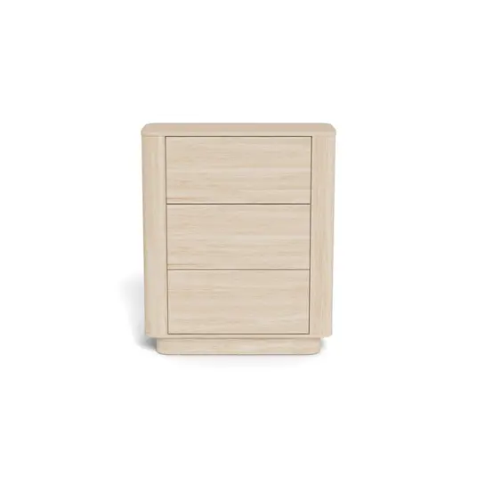 Atmore chest of drawers, Frame melamine oak w. pigm, Base melamine oak w. pigm, 90x40x107 cm