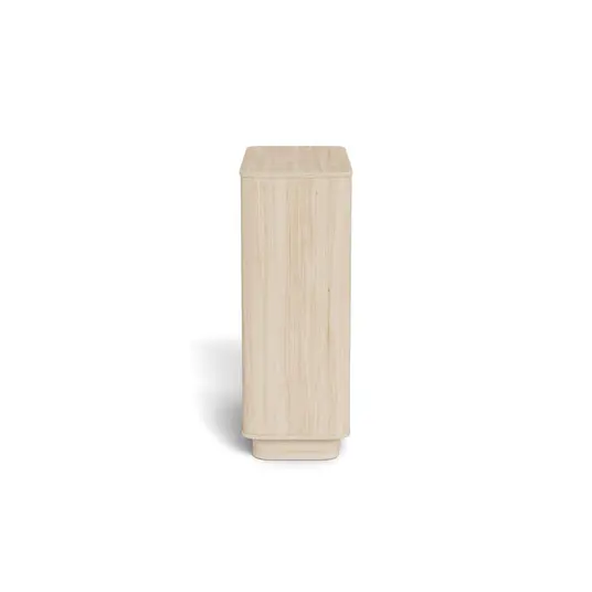Atmore chest of drawers, Frame melamine oak w. pigm, Base melamine oak w. pigm, 90x40x107 cm