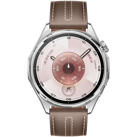Išmanusis laikrodis „Huawei Watch GT6“ 46 mm „Classic“, rudos spalvos (Atum-B19L)