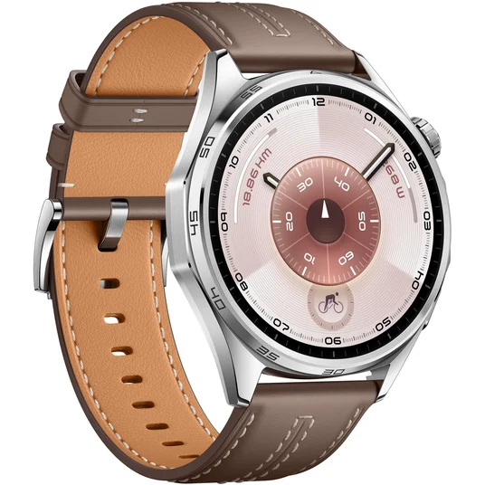 Išmanusis laikrodis „Huawei Watch GT6“ 46 mm „Classic“, rudos spalvos (Atum-B19L)