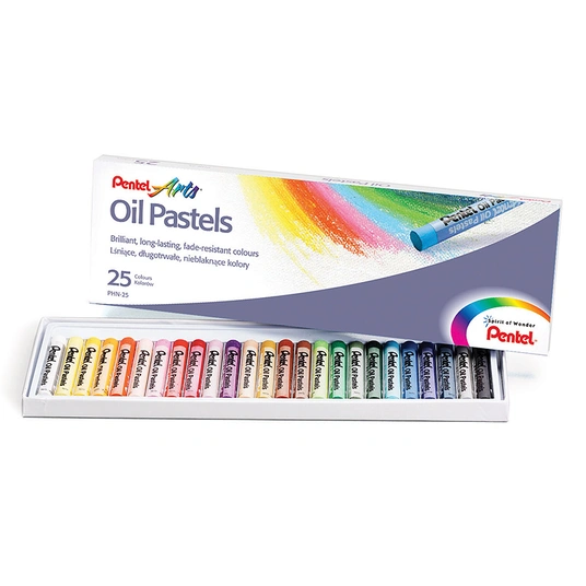 Õlikriidid PENTEL ARTS PHN4, 25 värvi, tk.