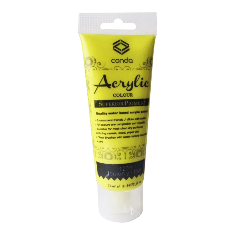Grafitas Akrila krāsa 75 ml 1206