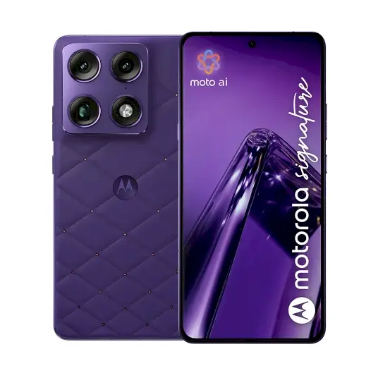 Telefonas Motorola Signature 16GB/512GB Swarovski Edition Purple + Buds 2 Plus