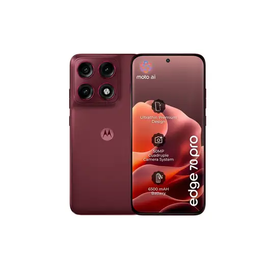 Telefonas Motorola Edge 70 Pro 5G 12GB/512GB Pantone Zinfandel