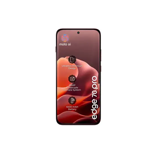 Telefonas Motorola Edge 70 Pro 5G 12GB/512GB Pantone Zinfandel