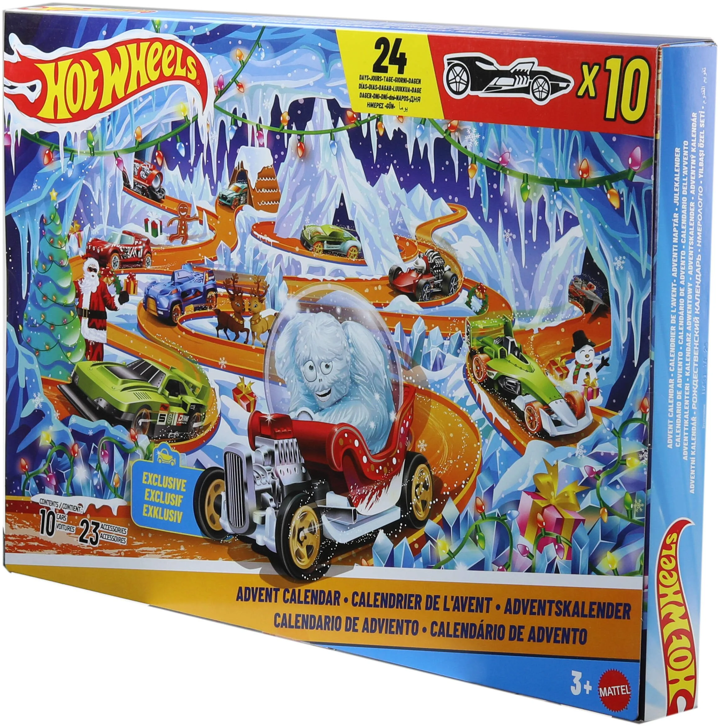 "Mattel Hot Wheels" Adventes kalendārs