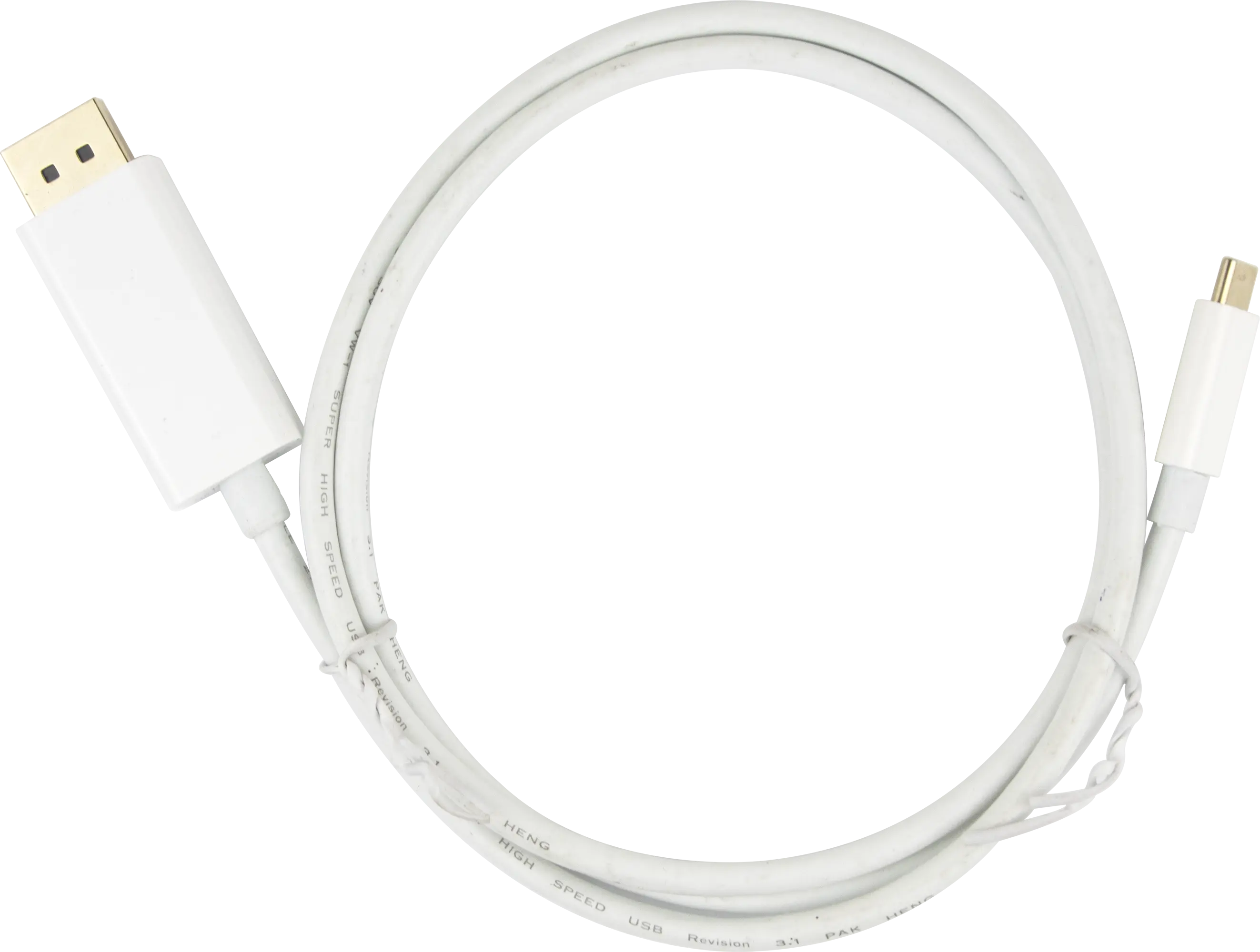USB-C – DisplayPort kabelis DELTACO, 4K