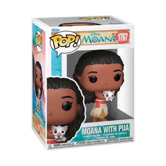 FUNKO POP! Vinilinė figūrėlė: Disney: Moana 3 - Moana w/Pua