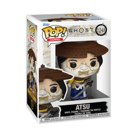 FUNKO POP! Vinilinė figūrėlė: Games: Ghost of Yotei - Atsu