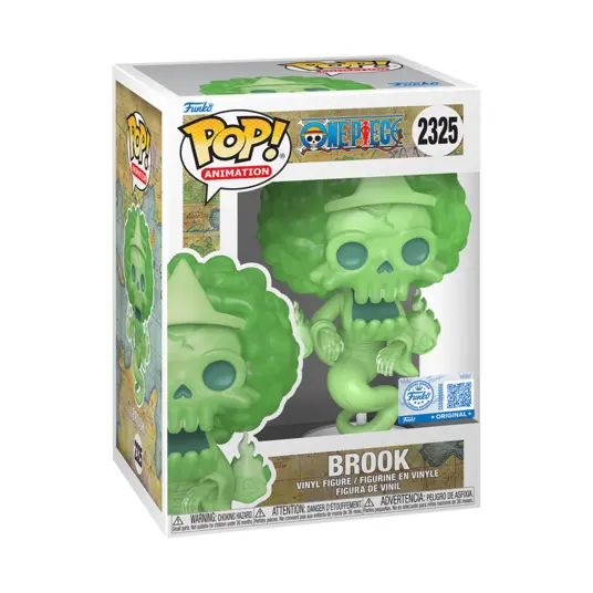 FUNKO POP! Vinilinė figūrėlė: Animation: One Piece - Ghost Brook w/Chase (Glow)