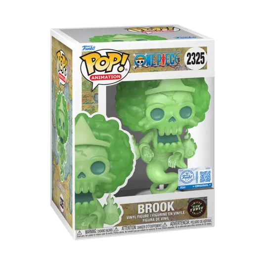 FUNKO POP! Vinilinė figūrėlė: Animation: One Piece - Ghost Brook w/Chase (Glow)