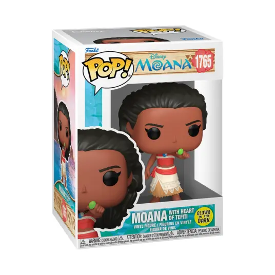 FUNKO POP! Vinilinė figūrėlė: Disney: Moana 3 - Moana w/Heart of Te Fiti