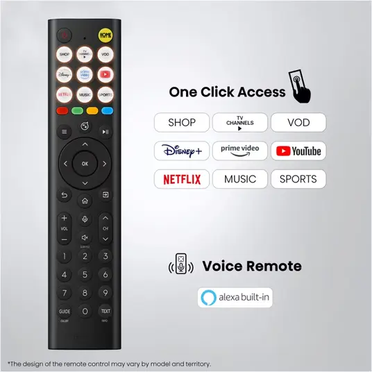 Televizorius Hisense 100U7SE MiniLED 100" Smart