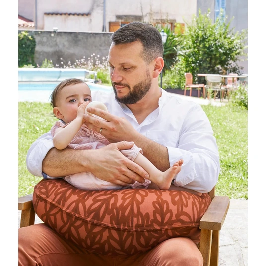 Babymoov „2 viename“ nėščiosios ir maitinimo pagalvė, oranžinė
