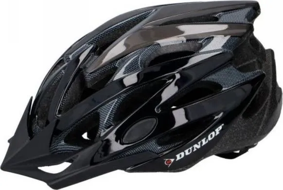 "Dunlop" MTB velosipēda ķivere (melnā)