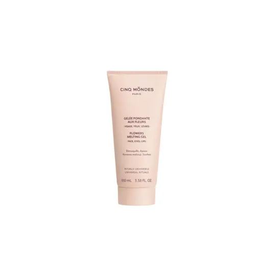 Cinq Mondes, Flowers, Makeup Removing, Cleansing Gel, For Face, 100 ml