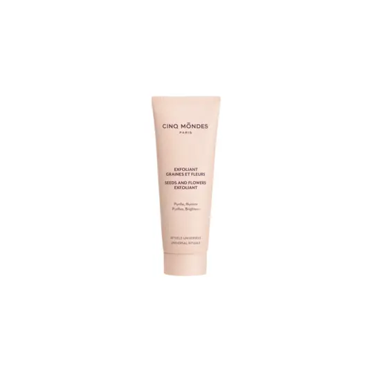 Cinq Mondes, Seeds and Flowers, Brightening, Exfoliating Cream, 60 ml