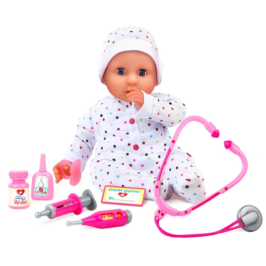 DOLLSWORLD Lėlytės DOLLY gydymo rinkinys, 46 cm