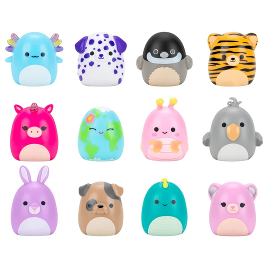SQUISHMALLOWS SQUISH-A-LONGS Rinkinys su 2 mini figūrėlėmis