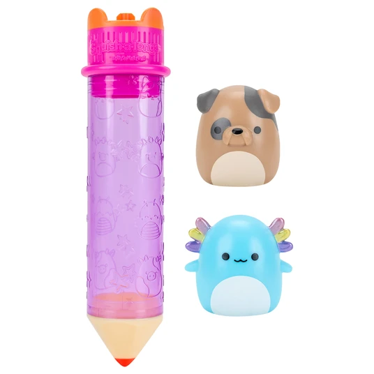 SQUISHMALLOWS SQUISH-A-LONGS Rinkinys su 2 mini figūrėlėmis