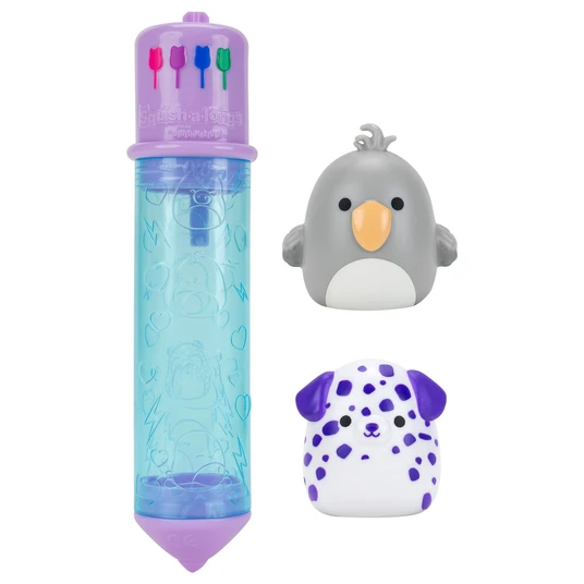 SQUISHMALLOWS SQUISH-A-LONGS Rinkinys su 2 mini figūrėlėmis